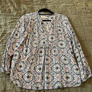 LOFT pattern shirt